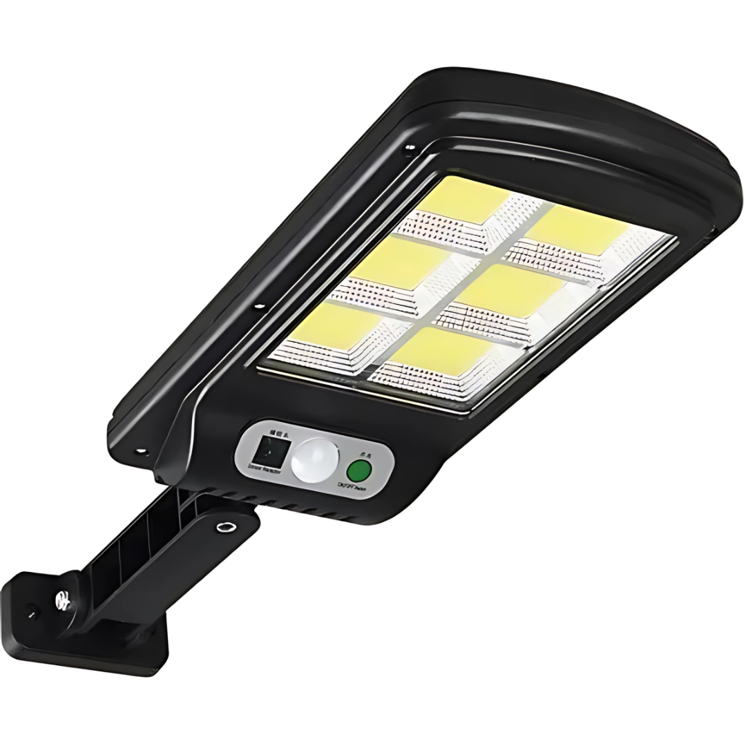 Lámpara Solar LED con Control – Ilumina exteriores sin cables ni consumo eléctrico